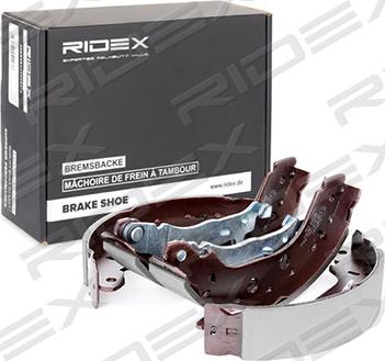 RIDEX 70B0141 - Brake Shoe Set autospares.lv