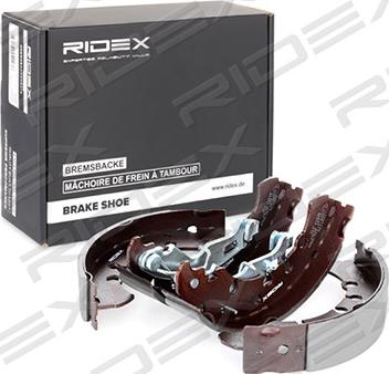 RIDEX 70B0150 - Brake Shoe Set autospares.lv