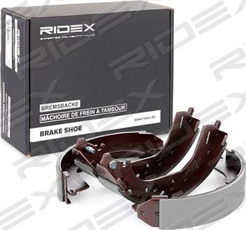 RIDEX 70B0157 - Brake Shoe Set autospares.lv