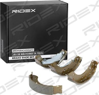 RIDEX 70B0169 - Brake Shoe Set autospares.lv