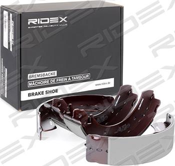 RIDEX 70B0163 - Brake Shoe Set autospares.lv