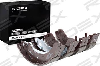 RIDEX 70B0119 - Brake Shoe Set autospares.lv