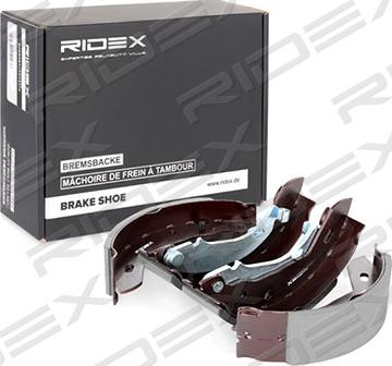 RIDEX 70B0111 - Brake Shoe Set autospares.lv