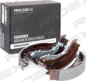 RIDEX 70B0113 - Brake Shoe Set autospares.lv