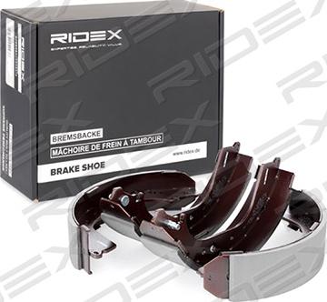 RIDEX 70B0112 - Brake Shoe Set autospares.lv