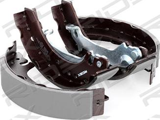 RIDEX 70B0117 - Brake Shoe Set autospares.lv