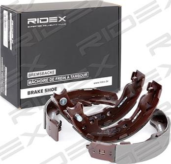 RIDEX 70B0182 - Brake Shoe Set, parking brake autospares.lv