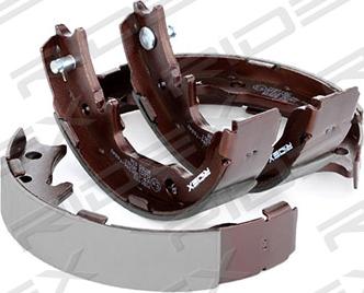 RIDEX 70B0182 - Brake Shoe Set, parking brake autospares.lv