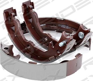 RIDEX 70B0182 - Brake Shoe Set, parking brake autospares.lv