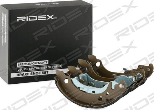 RIDEX 70B0350 - Brake Shoe Set autospares.lv