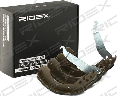 RIDEX 70B0300 - Brake Shoe Set autospares.lv