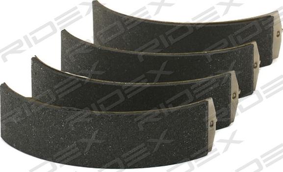 RIDEX 70B0300 - Brake Shoe Set autospares.lv