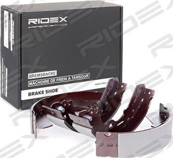 RIDEX 70B0204 - Brake Shoe Set autospares.lv