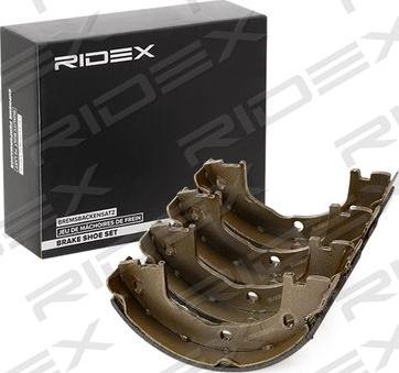 RIDEX 70B0212 - Brake Shoe Set autospares.lv