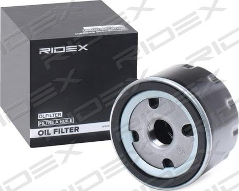 RIDEX 7O0043 - Oil Filter autospares.lv