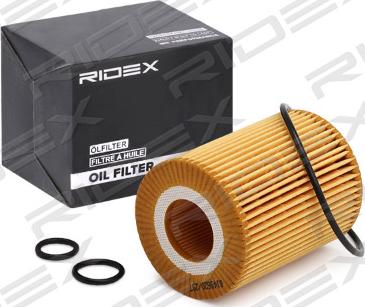 RIDEX 7O0066 - Oil Filter autospares.lv