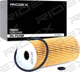 RIDEX 7O0067 - Oil Filter autospares.lv