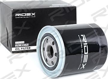 RIDEX 7O0083 - Oil Filter autospares.lv