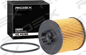 RIDEX 7O0082 - Oil Filter autospares.lv