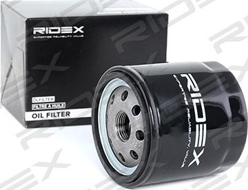 RIDEX 7O0075 - Oil Filter autospares.lv