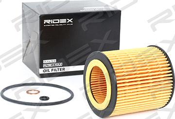 RIDEX 7O0078 - Oil Filter autospares.lv