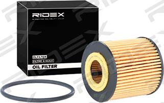 RIDEX 7O0077 - Oil Filter autospares.lv