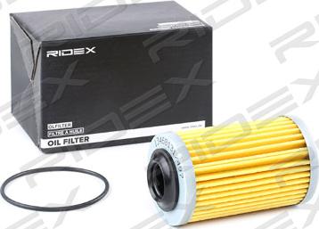 RIDEX 7O0195 - Oil Filter autospares.lv