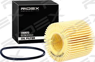 RIDEX 7O0146 - Oil Filter autospares.lv