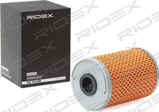 RIDEX 7O0141 - Oil Filter autospares.lv