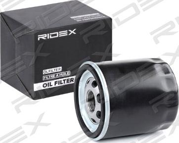 RIDEX 7O0158 - Oil Filter autospares.lv