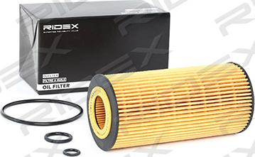 RIDEX 7O0129 - Oil Filter autospares.lv