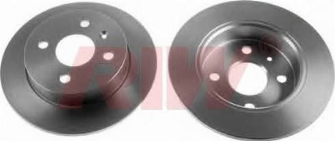 RIW FE284 - Brake Disc autospares.lv