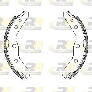 Roadhouse 4547.00 - Brake Shoe, Drum brakes autospares.lv