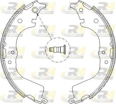 Roadhouse 4134.00 - Brake Shoe, Drum brakes autospares.lv