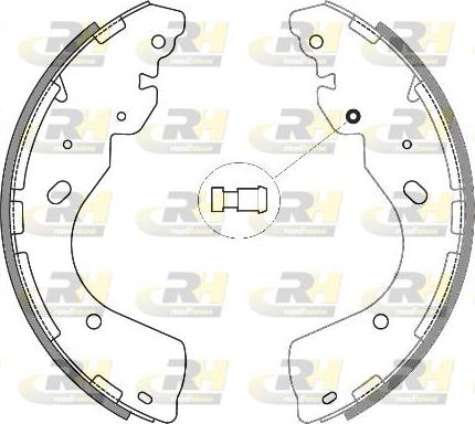 Roadhouse 4246.00 - Brake Shoe, Drum brakes autospares.lv