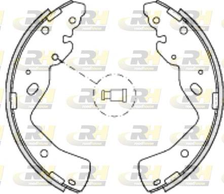 Roadhouse 4232.00 - Brake Shoe, Drum brakes autospares.lv