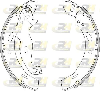 Roadhouse 4278.00 - Brake Shoe, Drum brakes autospares.lv