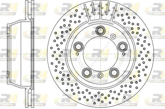 Roadhouse 6941.10 - Brake Disc autospares.lv