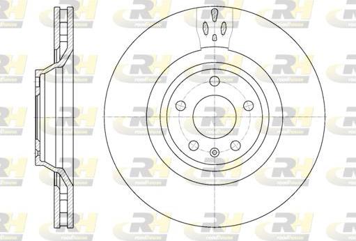 Roadhouse 6942.10 - Brake Disc autospares.lv