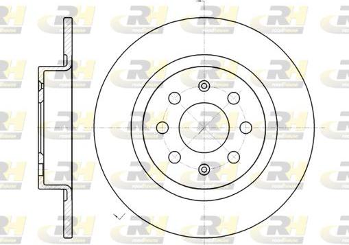 Roadhouse 6983.00 - Brake Disc autospares.lv