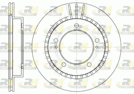 Roadhouse 6492.10 - Brake Disc autospares.lv