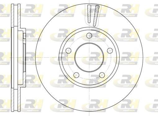 Roadhouse 6419.10 - Brake Disc autospares.lv