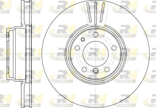 Roadhouse 6594.10 - Brake Disc autospares.lv