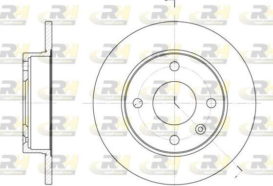 Roadhouse 6094.00 - Brake Disc autospares.lv