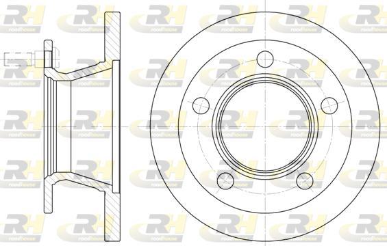 Roadhouse 6082.00 - Brake Disc autospares.lv