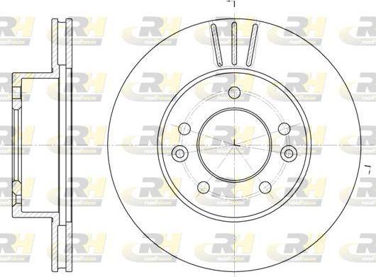 Roadhouse 61996.10 - Brake Disc autospares.lv