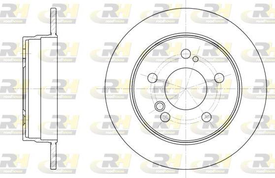 Roadhouse 6194.00 - Brake Disc autospares.lv