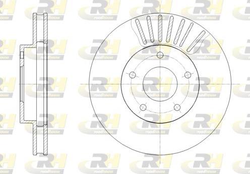 Roadhouse 61954.10 - Brake Disc autospares.lv