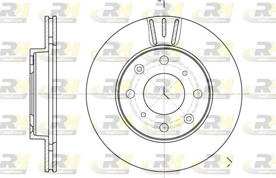 Roadhouse 61951.10 - Brake Disc autospares.lv