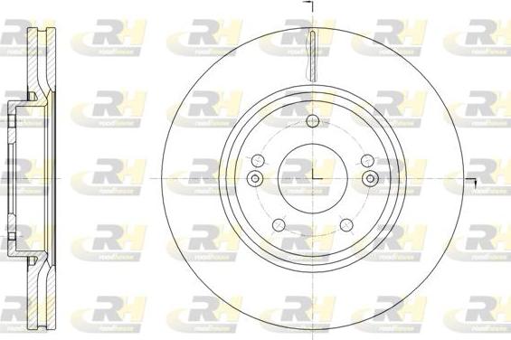 Roadhouse 61904.10 - Brake Disc autospares.lv